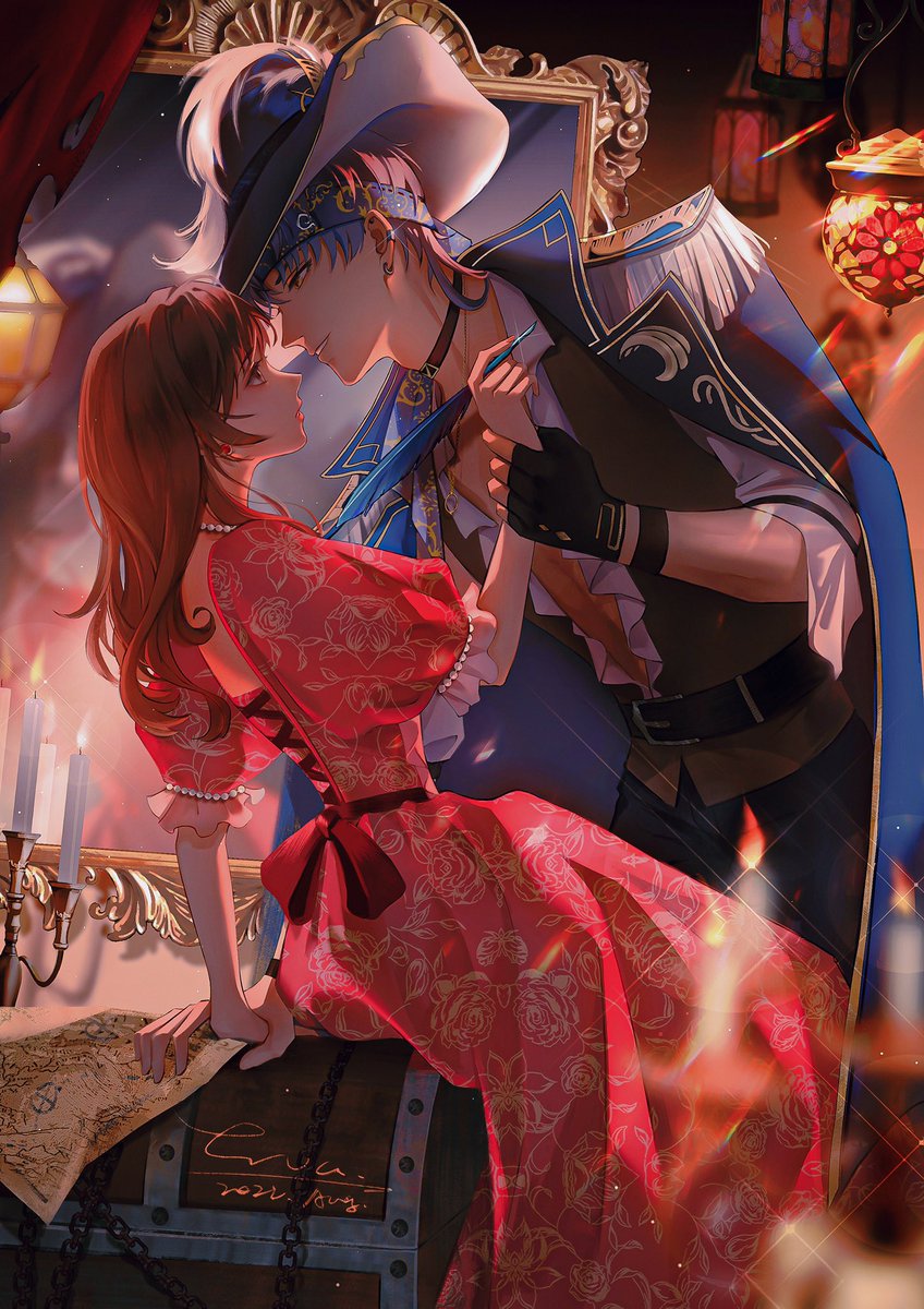 EvaWandering's tweet photo. #恋与制作人 #戀與製作人 #러브앤프로듀서 #恋プロ #MrLoveMobile #凌肖 

“这位有趣的…宝藏小姐，从现在开始，你归我了。” https://t.co/1eh8cKhqhW