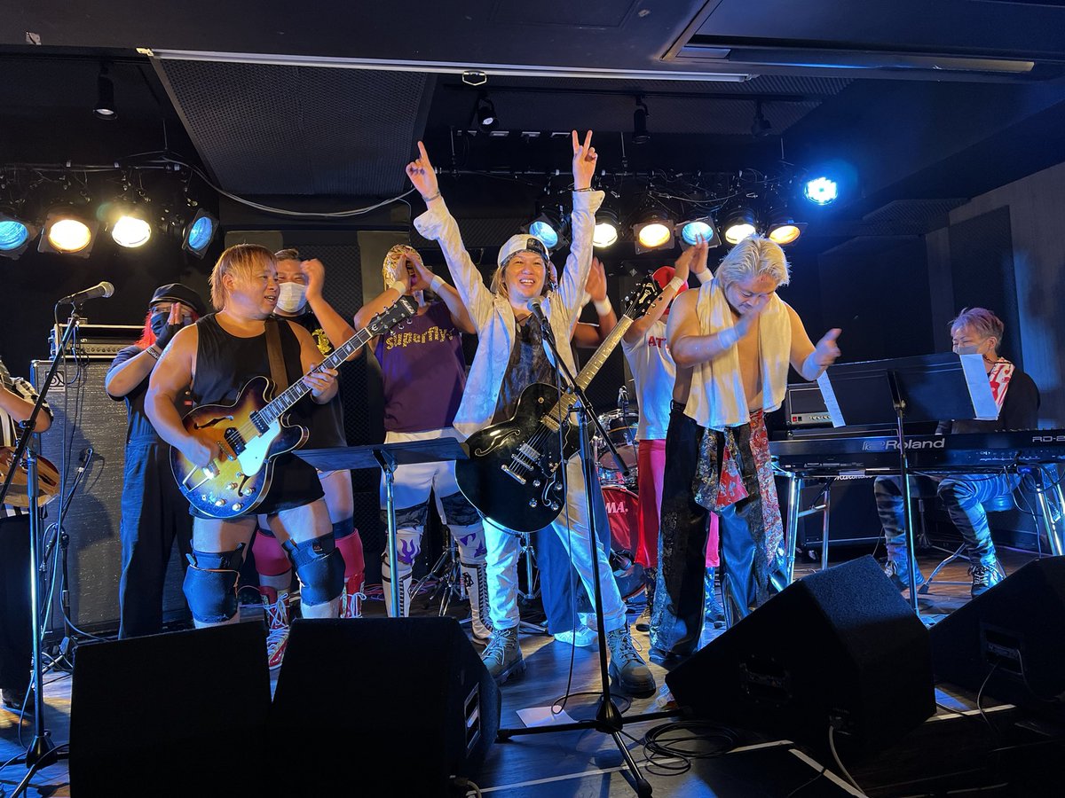 my1125kc's tweet photo. #BLcafe
#マットプロレス
#Live
#TheEccentric
#チームでら
#川本マサフミ
#VersionB
楽しかった〜ありがとうございました🫰 https://t.co/glK0Pr4Bne