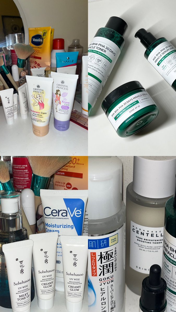 ♡  ⃗  เธรดรวมตัวช่วยดูแลผิวหน้า+ผิวกายในราคาหลัก 100 แต่คุณภาพดีแบบตะโกน ॱଳ͘ ⌇