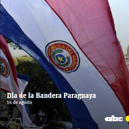 ABCDigital's tweet photo. #ABCEfeméride | 🇵🇾🌟 14 de agosto: Día de nuestra Bandera
🔴⚪️🔵 Con el rojo, blanco y azul, es una de las pocas banderas que cuenta con dos lados y dos escudos.
🥂¡Salud, #BanderaPy!
📱Leé más: https://t.co/nqSNgP2AMK https://t.co/QFTYeqgDvk