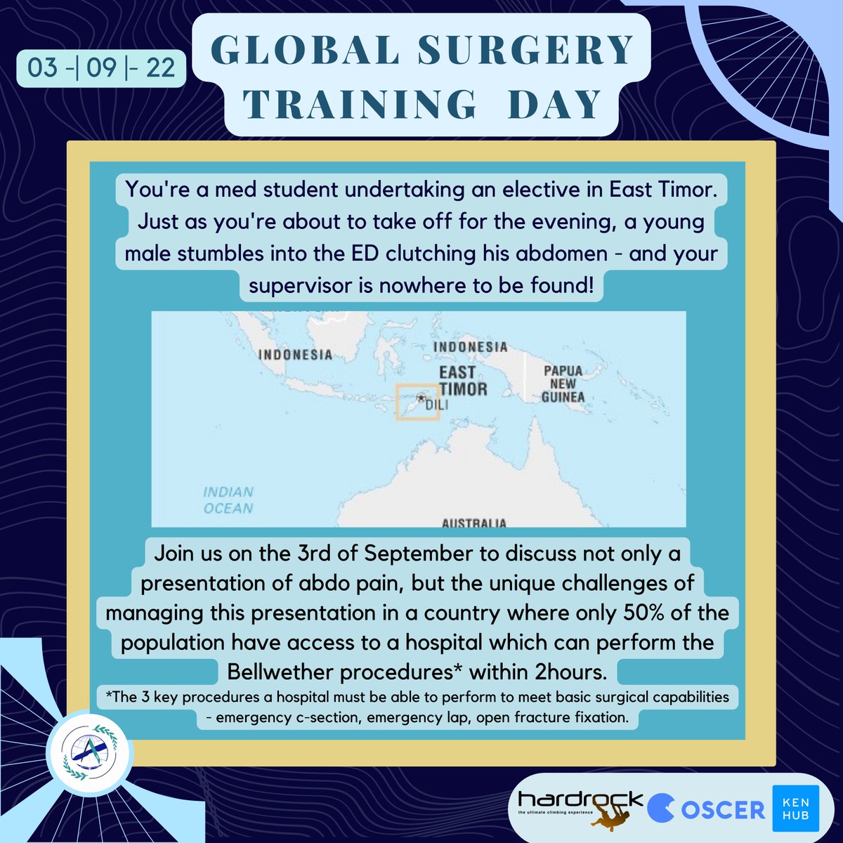 ASSAxInciSioN's tweet photo. 🌏👏Training Day Case #1 Reveal 👏🌏 

We promised you Global Surgery Simulations, so here is a sneak peak at the first of TWO that we have lined up for you - it's abdo pain, with a twist... 🤔😲 https://t.co/iX3tGYHFvH