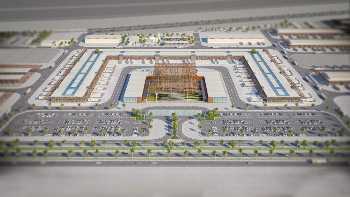 soon_in_oman's tweet photo. #قريبا_في_عمان إنشاء أكبر سوق للخضروات والفواكة بالسلطنة على مساحة (412) ألف متر مربع بمدينة "خزائن" الاقتصادية في ولاية بركاء.

ويعتبر السوق أحد مكونات مدينة الغذاء في المدينة اللوجستية، وبديلاً للسوق المركزي بالموالح. https://t.co/rIhwUQV8MI