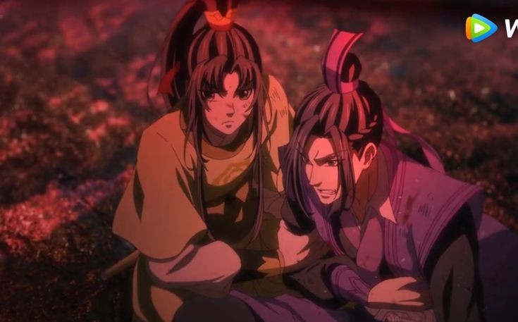 VinaASalsicha's tweet photo. Feliz dia dos pais pro jiang cheng que foi pai, mãe, tio e mais um pouco pro menino jin ling 😭 https://t.co/ZfGhALx4OX