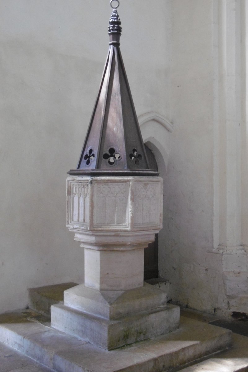 5thLackey's tweet photo. 15thC #font #CanonsAshby #PrioryChurch https://t.co/gPZFj7M00o