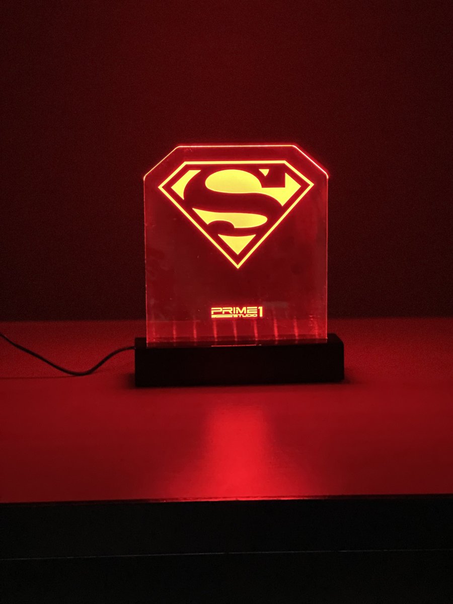 aar8368S's tweet photo. LED EDGE LIT SIGN
#Superman #γΉγΌγγΌγγ³
#SShield #Sγ·γΌγ«γ
#prime1 #γγ©γ€γ 1
#prime1studio #γγ©γ€γ 1γΉγΏγΈγͺ https://t.co/LzUSgMGX7j