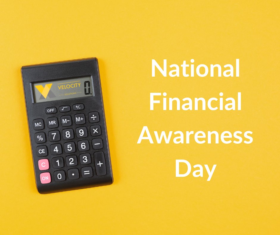 Today is #NationalFinancialAwarenessDay. 

The day is dedicated to understanding finances and helping people prepare for financial stability. 

If you need any financial advice, get in touch ⤵️

📞0114 2134731

📨hello@velocityas.co.uk

 #accountancy #accountant #finances