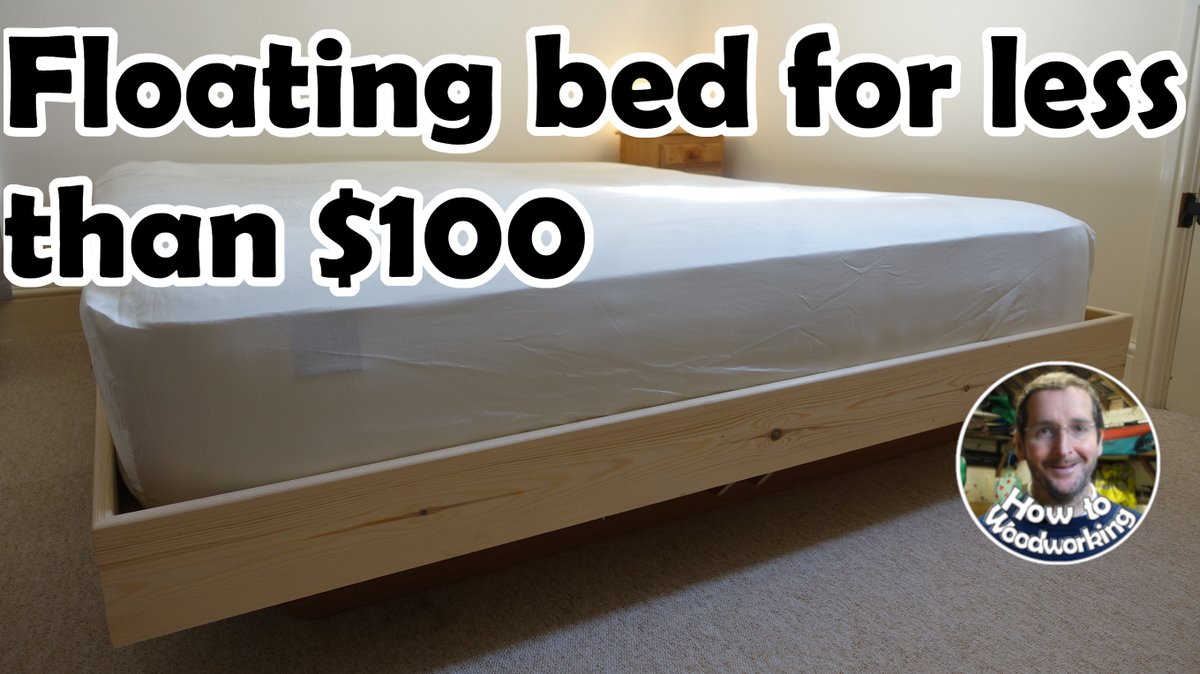 How2woodworking's tweet photo. Making this bed shows you how to beat the cost of living crisis (...if you need a new bed...) This is simple and easy to make and results in a stylish and functional bed, at a fraction of the cost of online stores...and you made it yourself!
YT link - https://t.co/0ANp2OXbQ8 https://t.co/fg7bu9wbmN