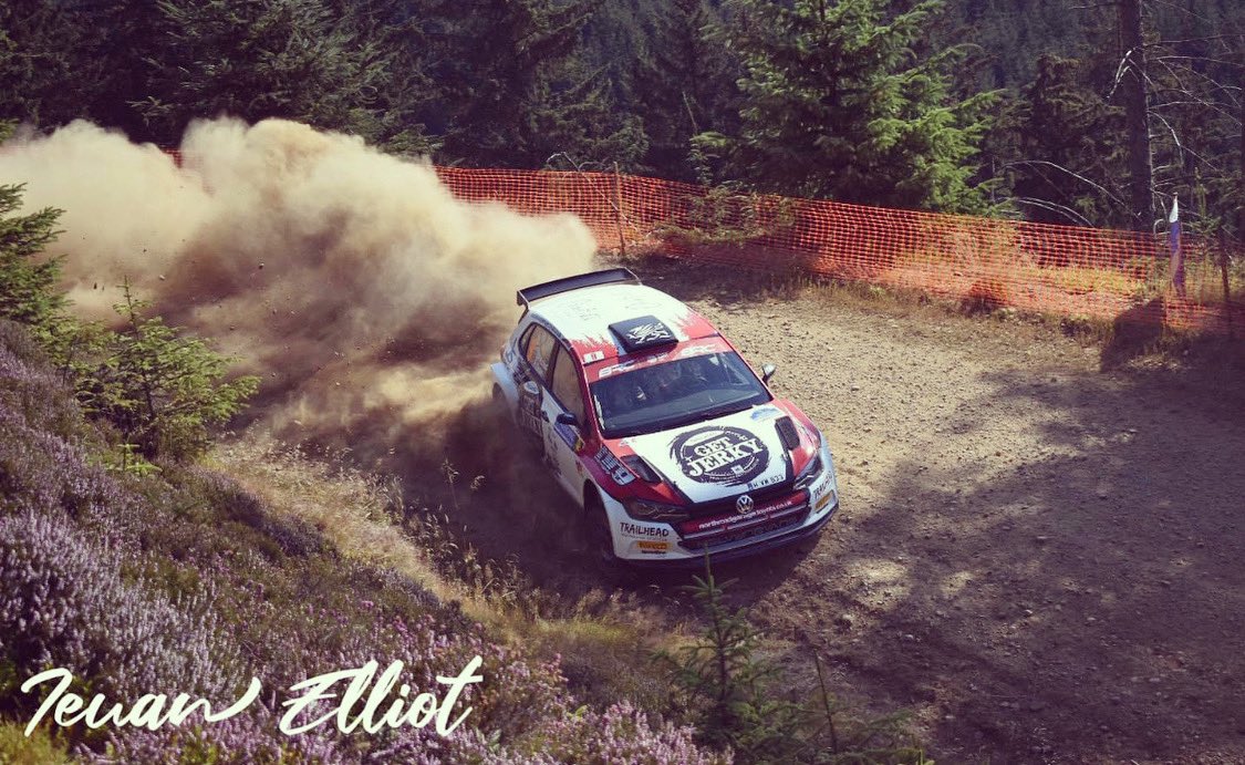 Eventful day on the @grampianrally,  surprised and happy to still come away with 5th. Thank you to the organisers for an excellent event and making us very welcome.