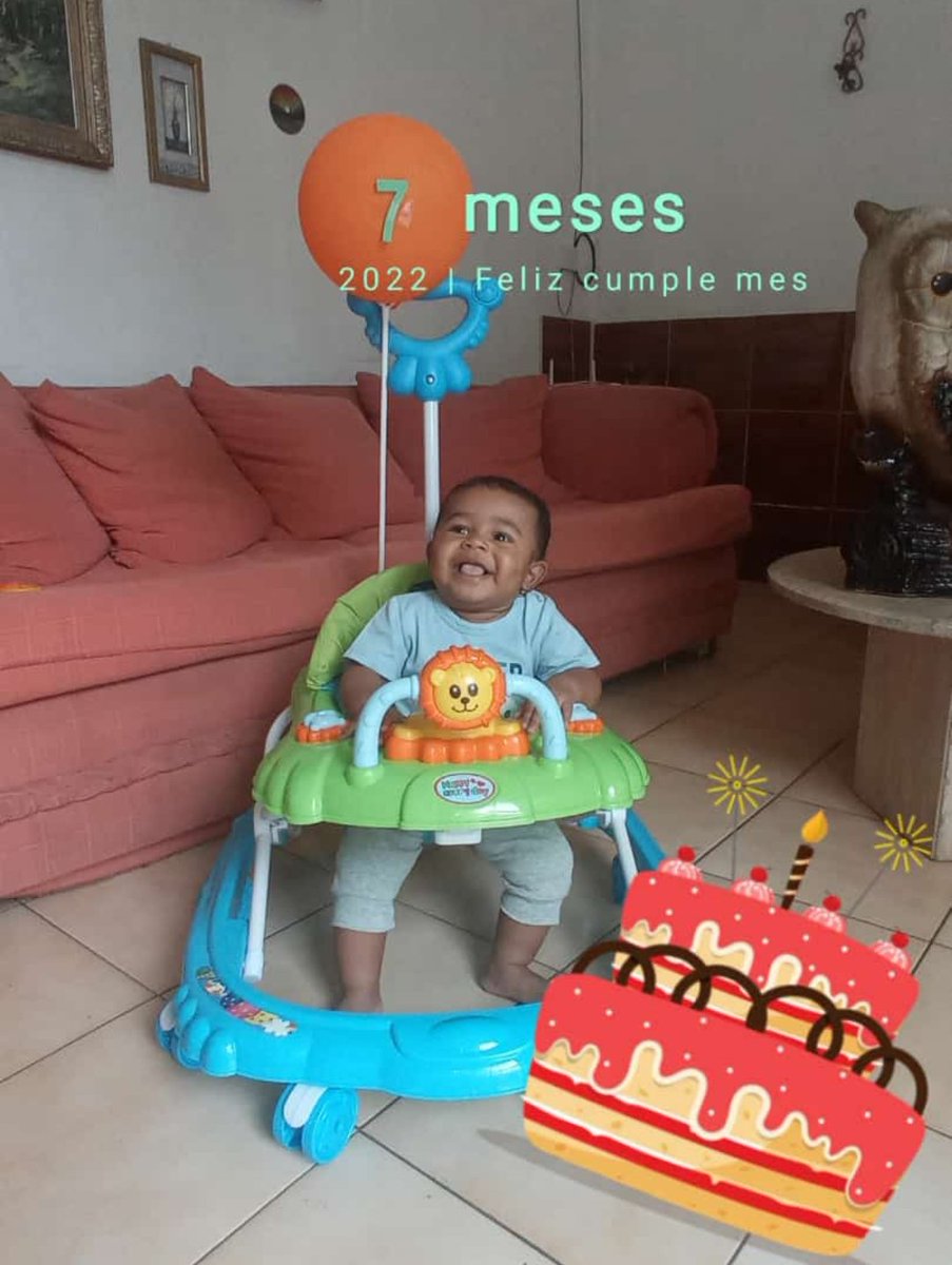 delfinbeta's tweet photo. Mi bebé grande, mi #Hackercito cumple ya sus 7 meses.
Llegó en el momento indicado a desordenarme la vida con sus risas, soy una #MamaDeveloper feliz 😃🥳 https://t.co/sHrGWkZLT2