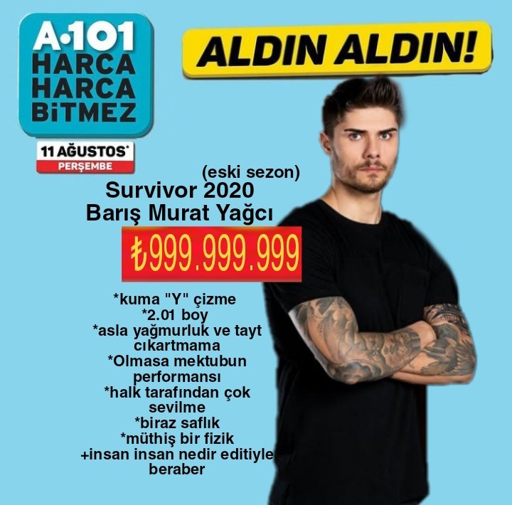 Arkadaşlar 3gün önce gelmiş ya tüh kaçırdık 😍🤧
<a href="/barismrtyagci/">Barış Murat Yağcı</a> #Barismuratyağcı