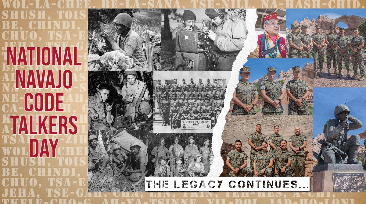 marforres's tweet photo. In 1982, U.S. President Ronald Reagan designated August 14 as #NationalNavajoCodeTalkersDay.
#NavajoCodeTalkers #CodeNeverBroken #USMC https://t.co/jBczaWOjYX