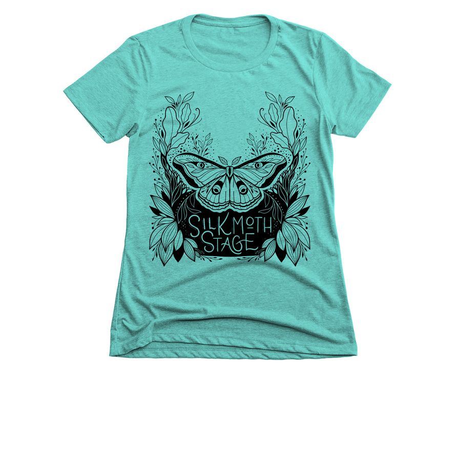 SilkMothStage's tweet photo. We're thrilled to debut our 2022-23 Silk Moth, designed by Virginia artist Kate Fristoe of Wild World Designs.
Want to sport your Silk Moth spirit while supporting our artists? Get yourself a shirt from our Bonfire campaign at https://t.co/OshPsGGSMi . https://t.co/0RCA2iPlvw