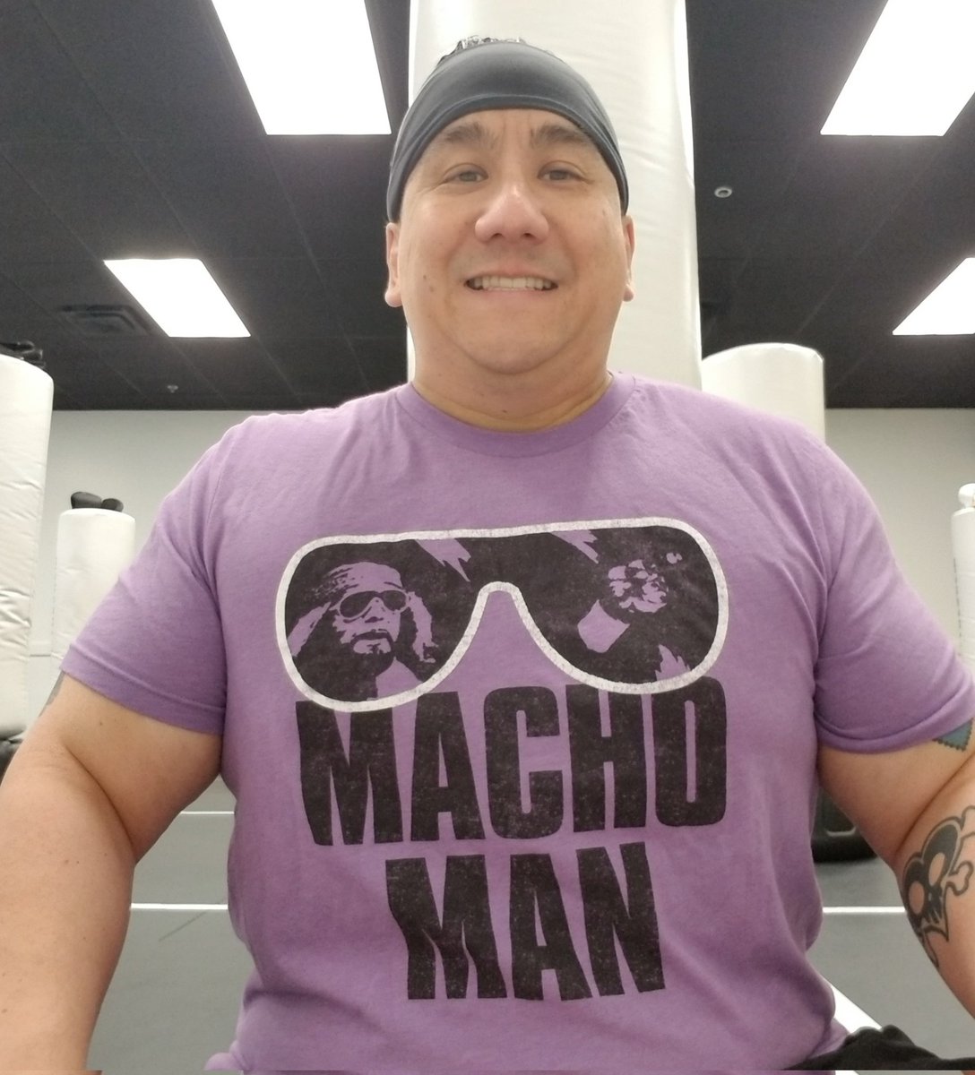 SchneiderELA's tweet photo. Bringing a little #MachoMadness to my #SundayFunday #DoubleWorkouts ?#RoadTo250 #iamfittnovi #anytimefitnessnovi https://t.co/WGmxV5vEvB