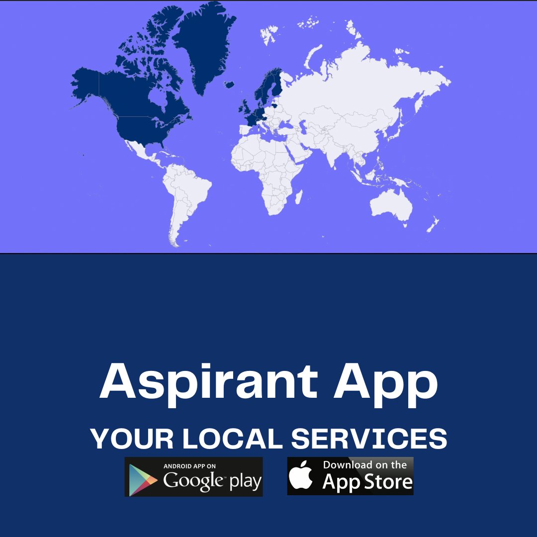 Aspirant App: Your Local Services tweet media