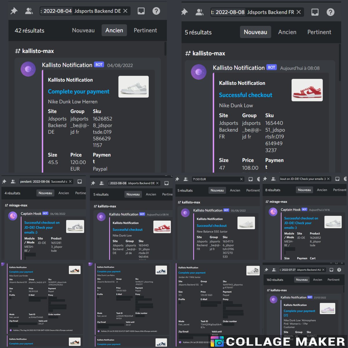 Max 🤟 (@puechmax) on Twitter photo Mesh is not so dead☄️
🤖<a href="/KallistoAIO/">Kallisto</a> @MirageBots
⚡️<a href="/TyphonClub/">Typhon Club</a> <a href="/TyphonPremium/">Typhon Premium</a>
👑<a href="/thesoleradar/">soleradar</a>
90% of paid pairs have been shipped 🚬 Mesh is not so dead☄️
🤖<a href="/KallistoAIO/">Kallisto</a> @MirageBots
⚡️<a href="/TyphonClub/">Typhon Club</a> <a href="/TyphonPremium/">Typhon Premium</a>
👑<a href="/thesoleradar/">soleradar</a>
90% of paid pairs have been shipped 🚬
