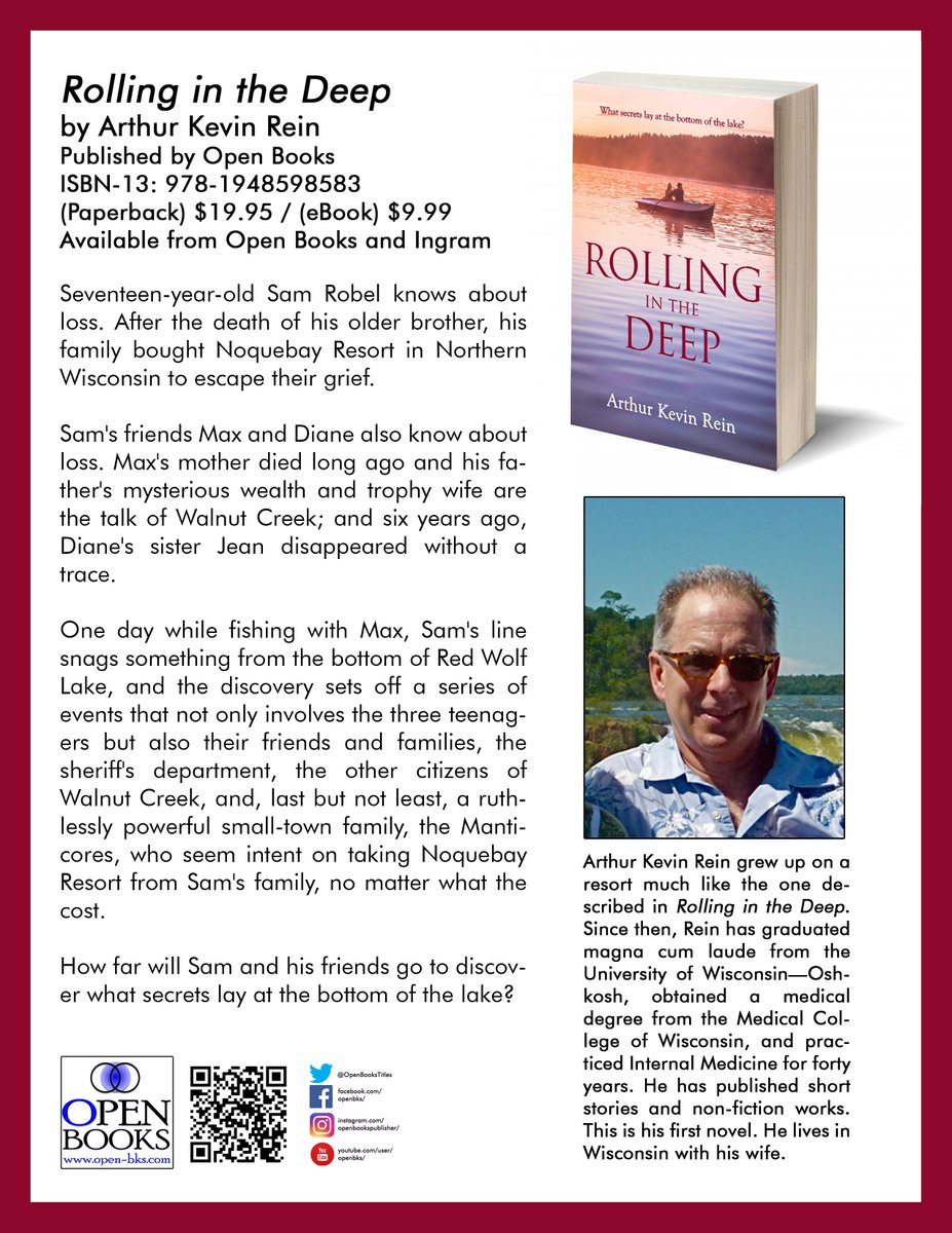 How to stop a motorcycle with a woman's nylon. It's all here, in Rolling in the Deep my new novel from Open Books available now Open-Bks.com #writersoftwitter #reader #readersoftwitter <a href="/OpenBooksTitles/">Open Books</a> #readers