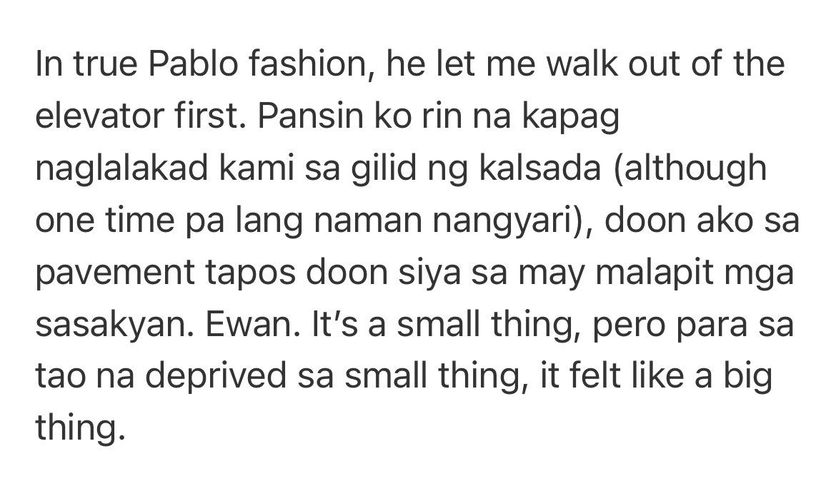 intoyuchengcos's tweet photo. #AFS08
pablo knows the sidewalk rule ๐ฅฐ https://t.co/1UDyEQkXzU
