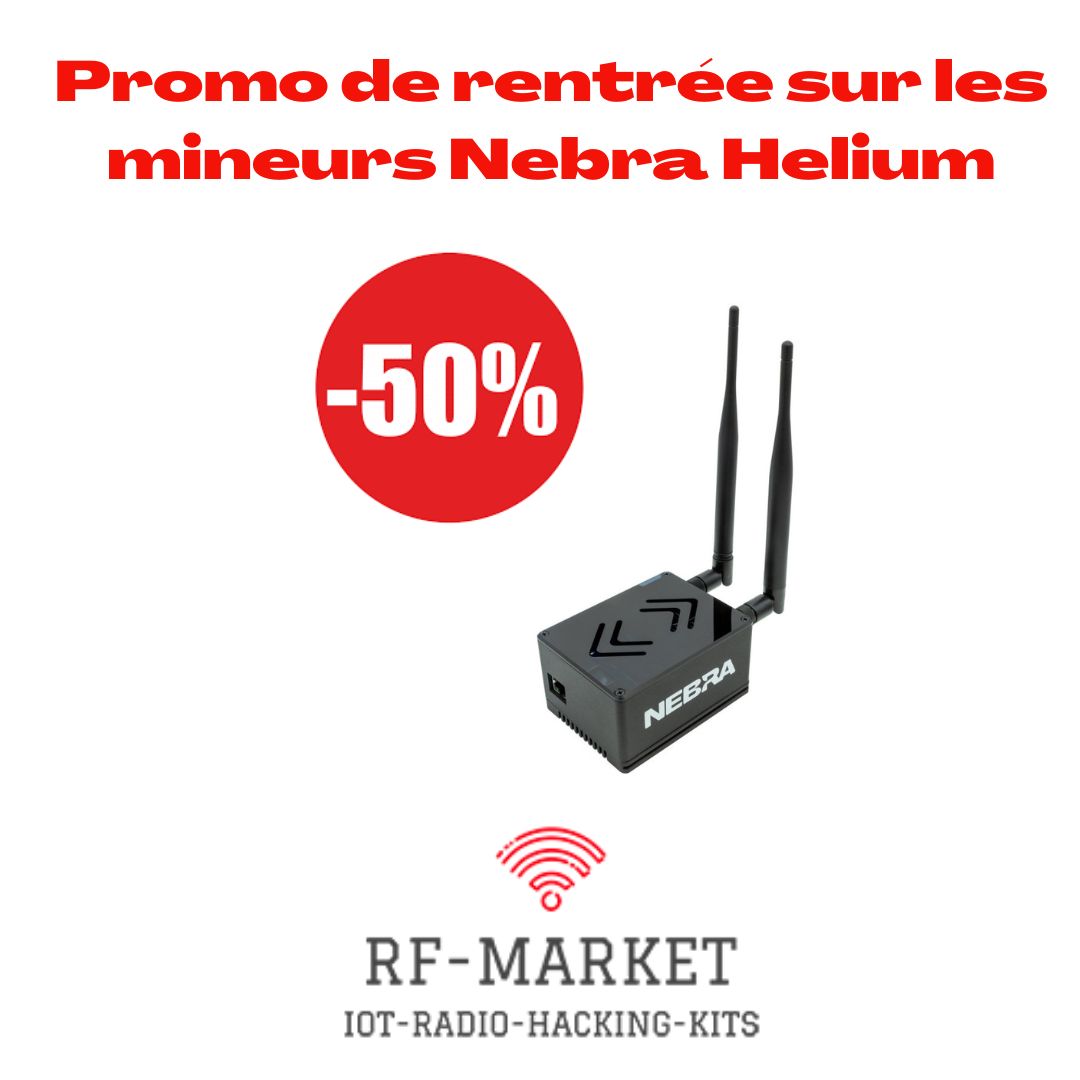 Pour fêter la réouverture de la boutique on vous propose une remise de 50% sur les hotspot Nebra Rock Pi !
rf-market.fr/node-lorawan/9…
#nebra #hnt #mining #helium #iot #lpwan #lorawan
