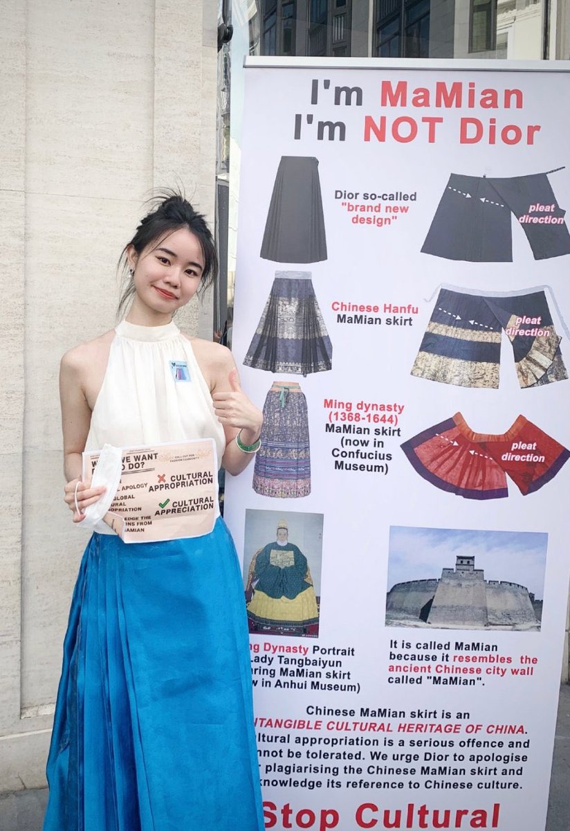 Liz_Legendd's tweet photo. The evolution process of Mamian Skirt in Chinese history is attached. #mamianqun #mamianskirt #马面裙 is Chinese 🇨🇳 traditional costume! #diorculturalappropriation #dior抄袭 #dior #diorboycott #diorplagiarism #diorcopycat #diorcopy #DiorCulturalrobber #DiorCultureAppropriation https://t.co/tpGfT8zXyG