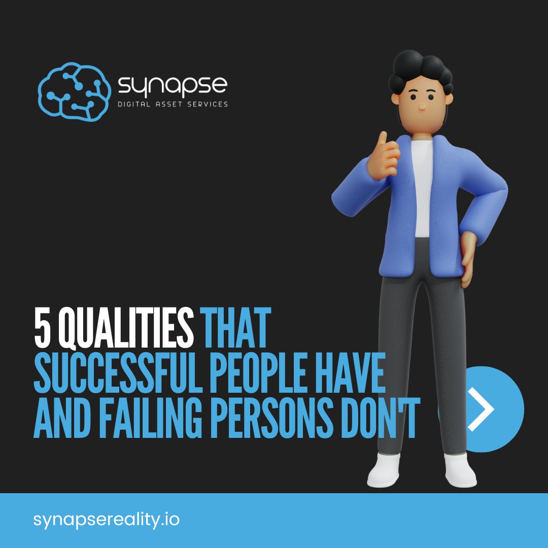synapse_reality's tweet photo. Here are 5 Qualities that Successful People have and Failing Persons don't. Let's dive in by clicking the link down below! โฌ๏ธโฌ๏ธ
https://t.co/Y6LbCB1QMp
#advertisingideas #socialmediaideas #socialmediatips101 #learnfromthemaster #lifethought #helpfultip #lifecalling https://t.co/NCGDocLyBe