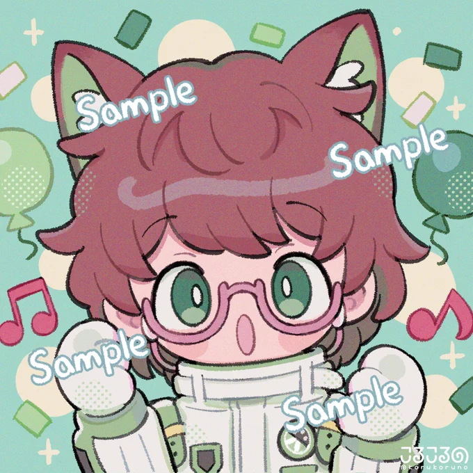 今まで枠を付けるようにして描いてたけど画面いっぱいにした方がかわいいな………(すけぶの絵です) 