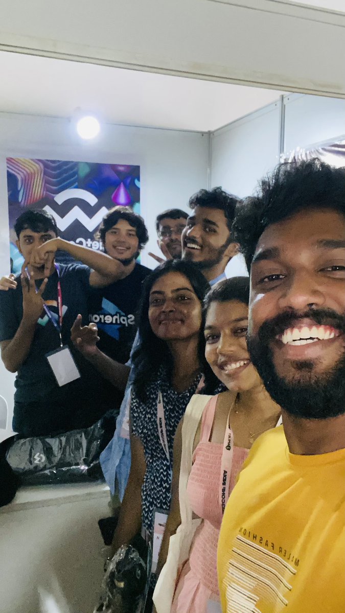 Met <a href="/WalletConnect/">WalletConnect</a> <a href="/hackyguru/">guru (priv/acc)</a> and <a href="/pedrouid/">Pedro Gomes</a> at <a href="/web3conf_india/">Web3Conf India</a>. They are doing amazing stuff.