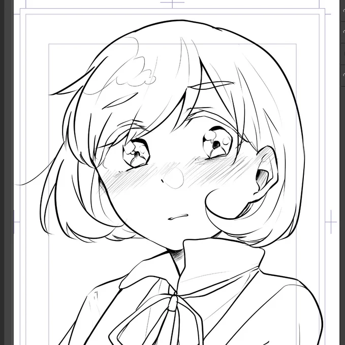 すみクゥ漫画長くなりますねこれ(これはいい表情にできた可可) 