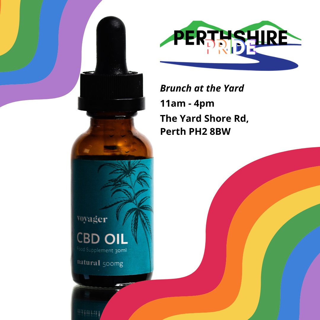 VoyagerLifeUK's tweet photo. Pride is here in Perth!
Voyager will be having an indoor stand at the Yard from 11am -4pm today. Come say hi!
#pride #cbd #TheYard #CBDoil #cbdbusiness #cbdpride #lovewins #Perth #Perthshire #cbdscotland #scottishcbd #cbdperth #localcbd #sustainabelbusiness https://t.co/HsZ1JzD8Kw