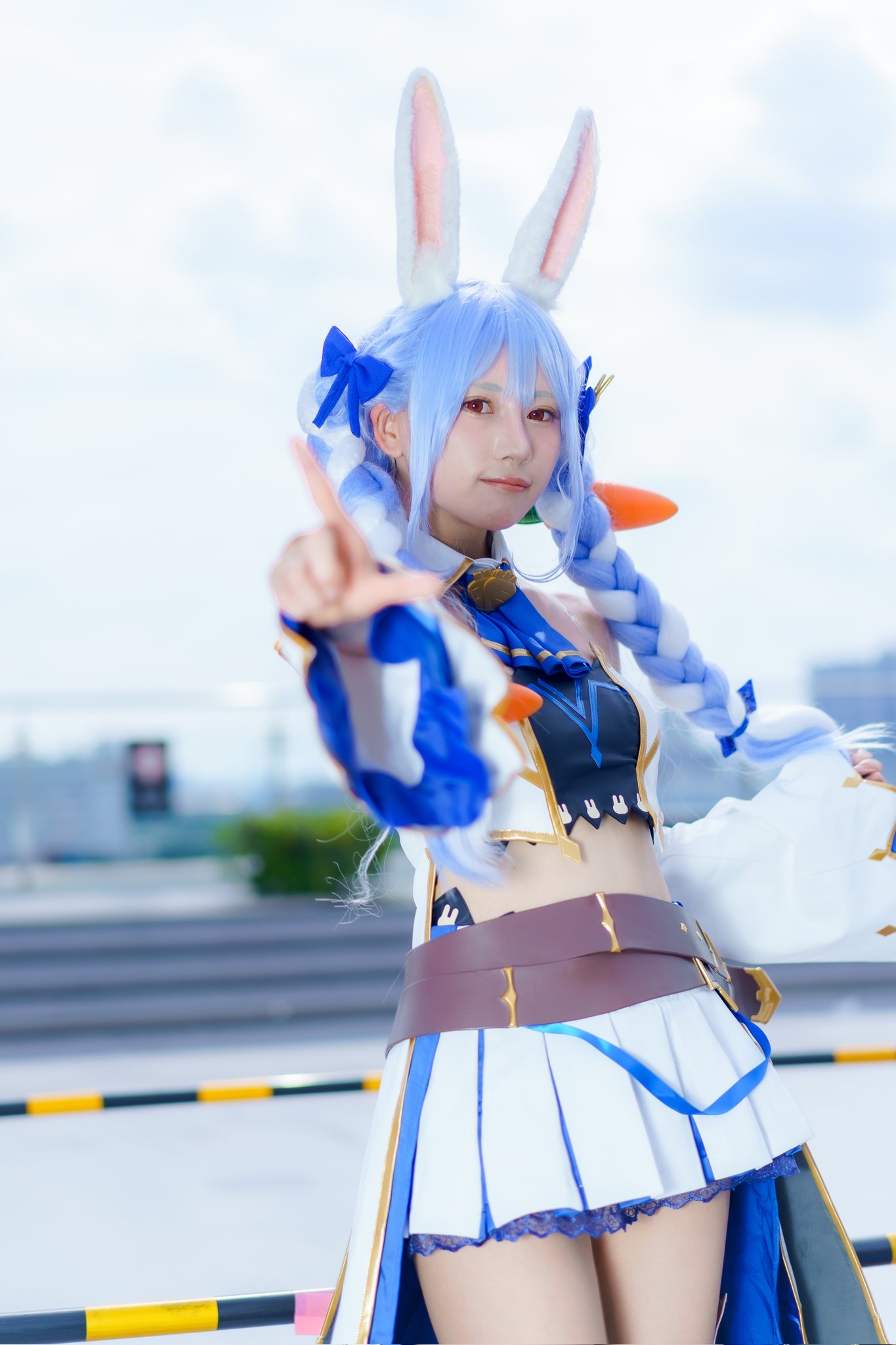 ホロライブ 兎田ぺこら 2021新衣装 コスプレ Yahoo!オークション - WF2025W 凛花館 茶ヶ井紋 兎田ぺこら 2021