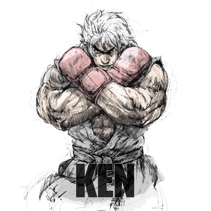 #自分の好きなキャラ一人の画像を四枚貼る 