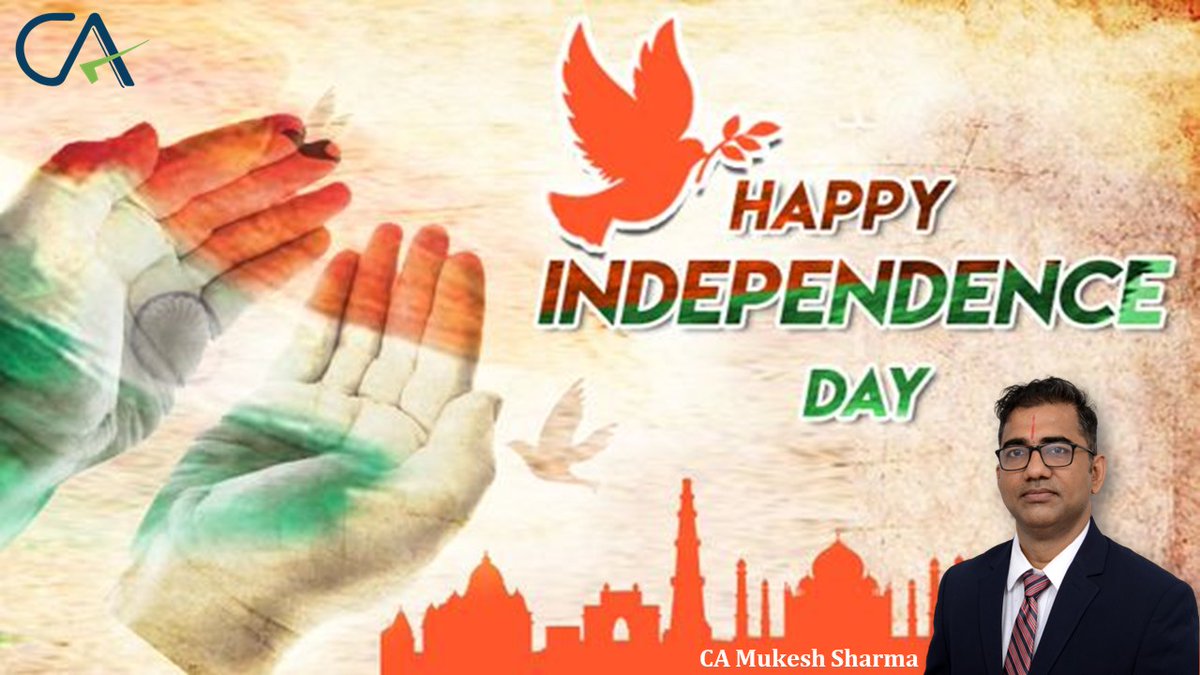 CAMukeshSharma2's tweet image. Happy Independence Day