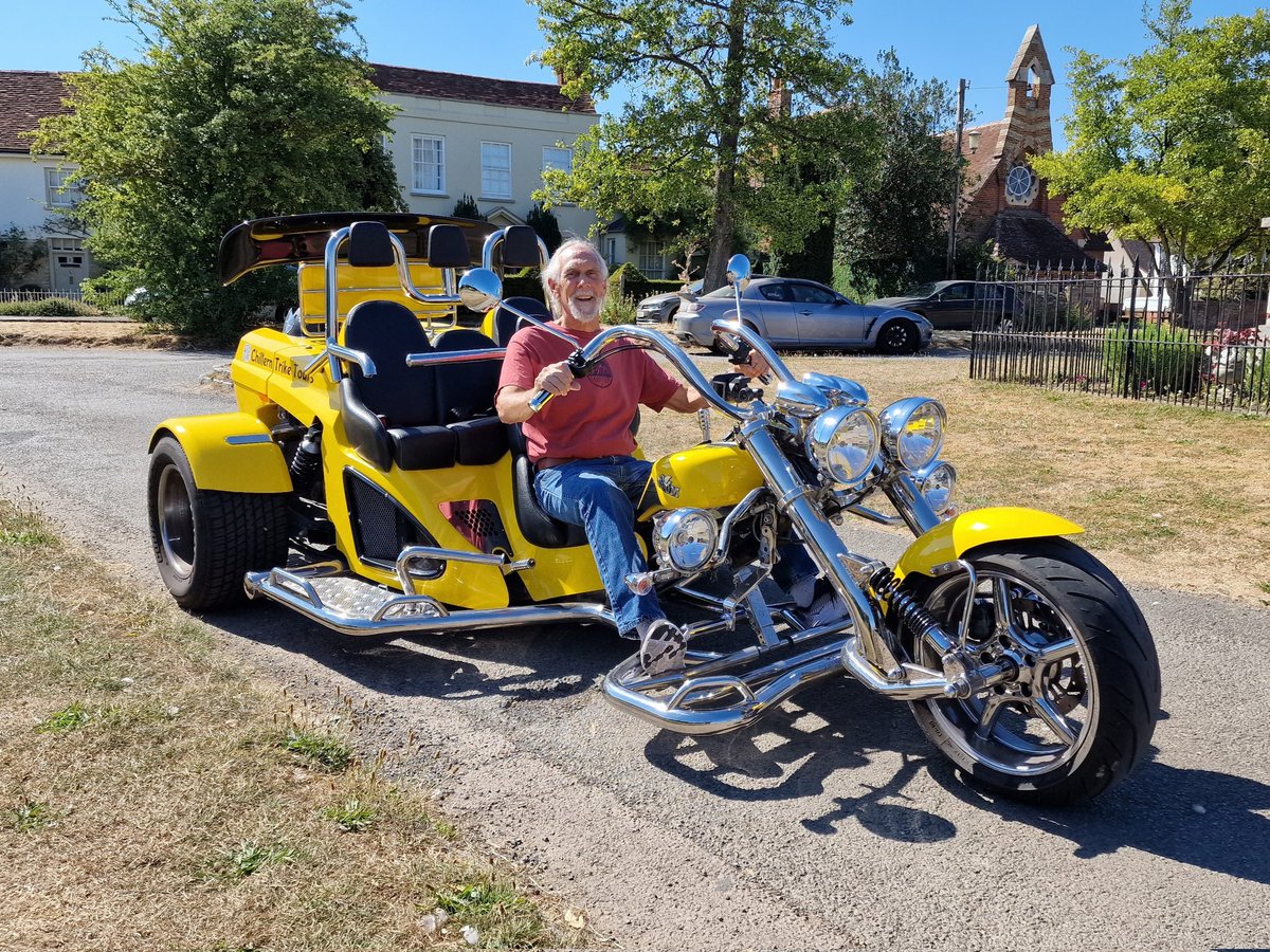 ChilternTrikes's tweet photo. Enjoying the August sunshine ☀️
#chilterns #triketours https://t.co/CTwxSH1IqV