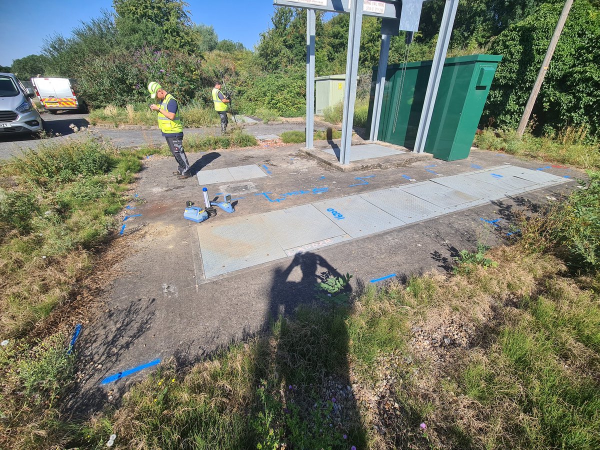 Working hard in the heat, regular breaks and plenty of water. Look after yourself.