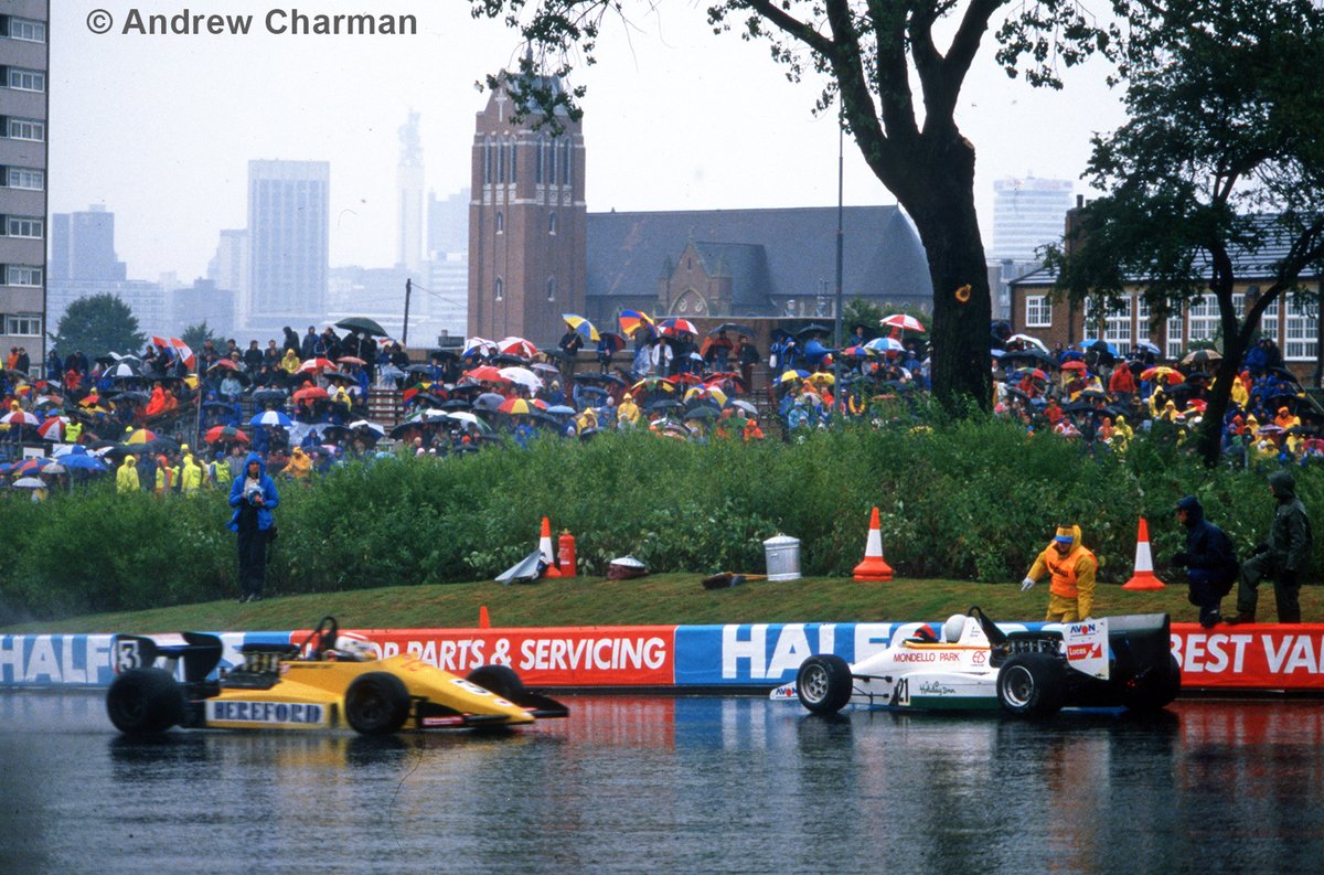 ACsTracksideArc's tweet photo. So #Birmingham2022 was a huge success in glorious weather โ August 36 years ago brought another sporting first for the city but somewhat different weather... #Superprix https://t.co/EGotaokt3y