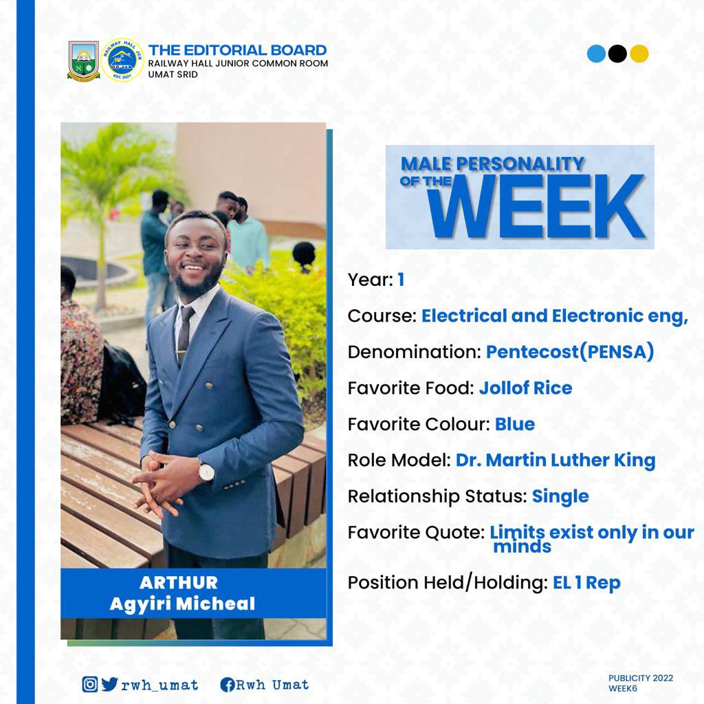 rwh_umat's tweet photo. Male Personality of the Week🔥🔥🔥
Week 6
#Umat #srid #railway https://t.co/eZWC04RJxn