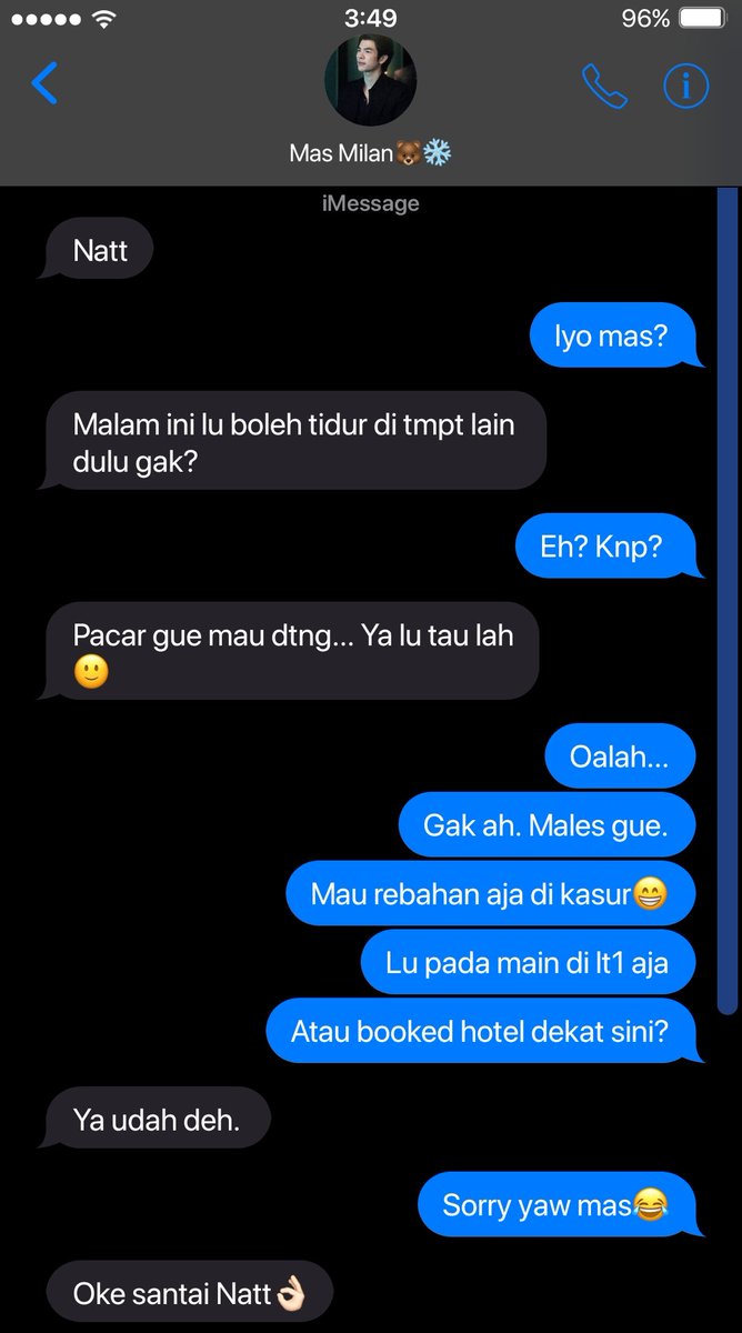 Leeiion007's tweet photo. |#MileApo AU by Lee| 

__𝙐𝙣𝙝𝙪𝙧𝙩𝙖𝙗𝙡𝙚__

Milan Dharmendra, kelakuannya sih seolah nyakitin. Gak tau aja dia kalau sebenarnya, orang yang dijodohin sama dia punya mental tangguh, Nelson Atthan namanya... https://t.co/qtX6rTOegb