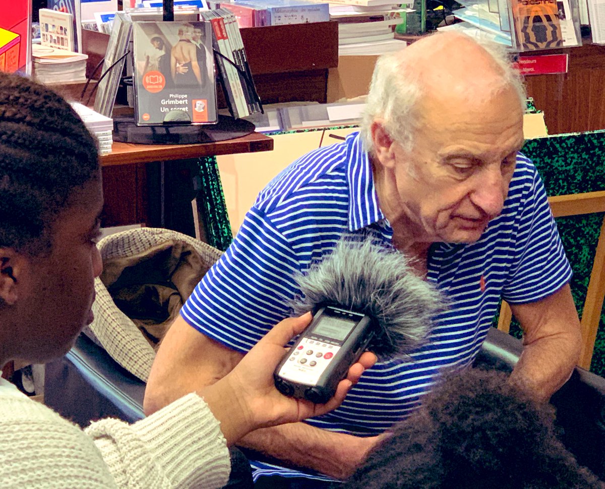 🚨Les élèves de 3e4 du <a href="/ClgGRouault/">Collège Georges Rouault</a> de <a href="/Paris19e/">Mairie du 19e</a> vous invitent à tendre l’👂aujourd’hui 15h. Au 🎙 d’ <a href="/InterClass_/">InterClass'</a> : #EMI, addictions, rencontre avec Jean Hatzfeld sur le Rwanda au <a href="/Shoah_Memorial/">Mémorial de la Shoah</a> Et une matinale venue de 2222! Un immense 🙏 à toute l’équipe de <a href="/franceinter/">France Inter</a> 💫