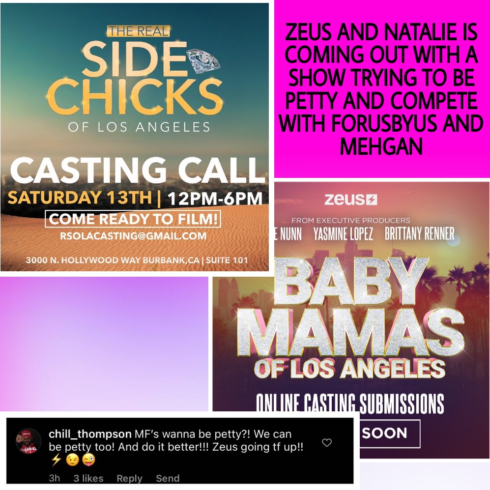 BlogNae's tweet photo. #BlogNae #WilliamThompson & #LemuelPlummer Brother Has A Message For #ForUsByUs & #MehganJames PS: Zeus Is Wack & Corny & Childish Coming Out With A Show With #NatalieNunn Called #BabyMamsOfLA Trying To Compete With #TheRealSideChicksOfLA #ForUsByUsNetwork #BGC #BadGirlsClub https://t.co/fN9aoFtw1P