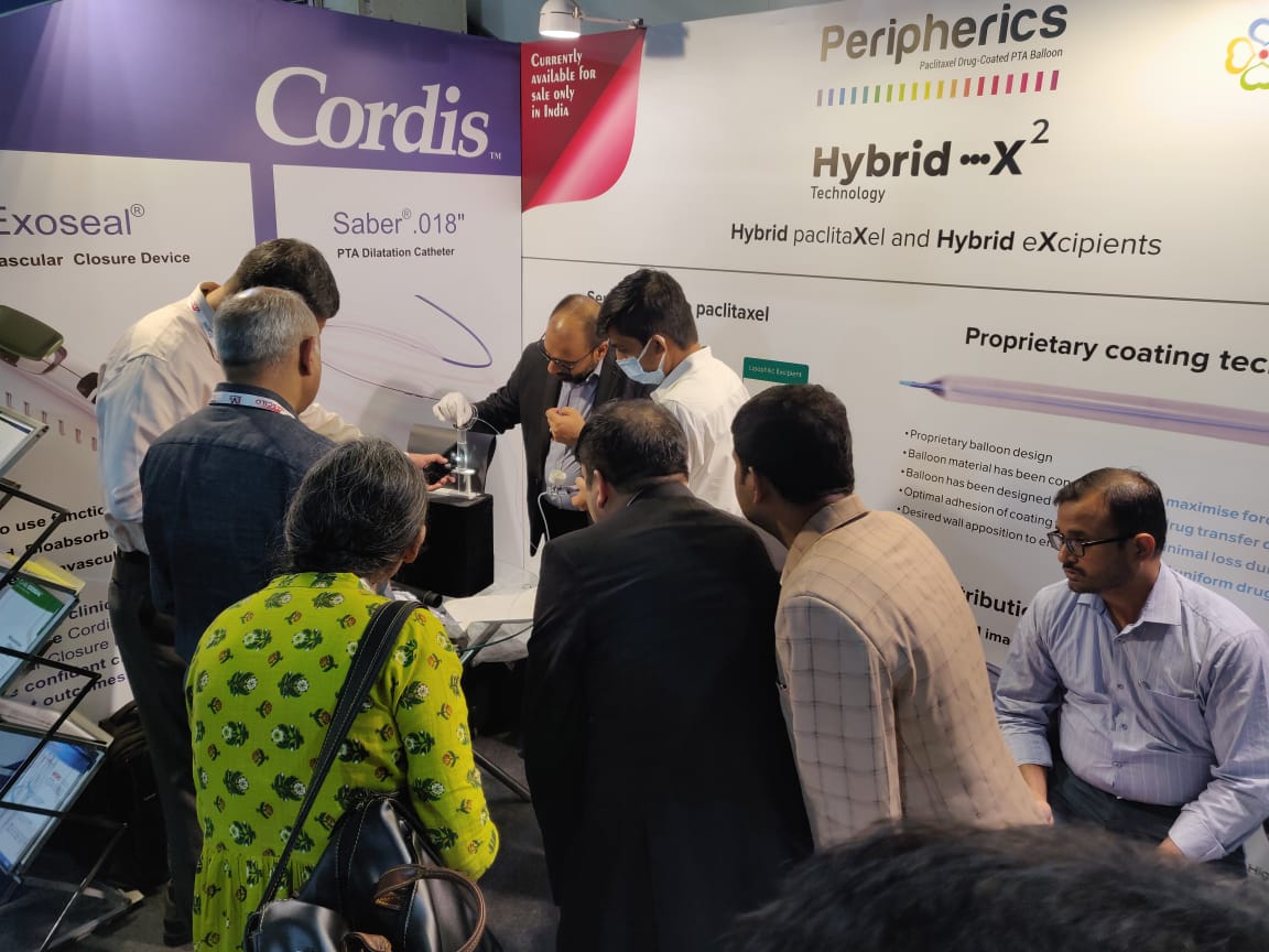 SMTStents's tweet photo. SMT had an exciting participation @EVL-Delhi2022 !!!
We are grateful to EVL's organizing team and Dr. VS Bedi for providing an exciting platform.
We thank all the doctors for visiting the SMT booth!
#PeripheralInterventions #EndoVascular #VascularSurgery #Surgeons #SMT https://t.co/ajhUEMFj27