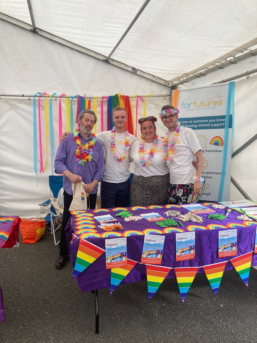 WellbeingWill's tweet photo. Fantastic day @ChesterPride offering advice and info @forfutures_ @ForHousing @homekeyplus. Great to catch up with partner agencies and meet so many different people during the day! https://t.co/TpKJFA91QC