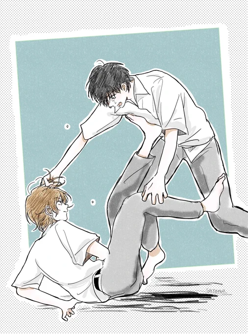 あいつらまたケンカしてる 