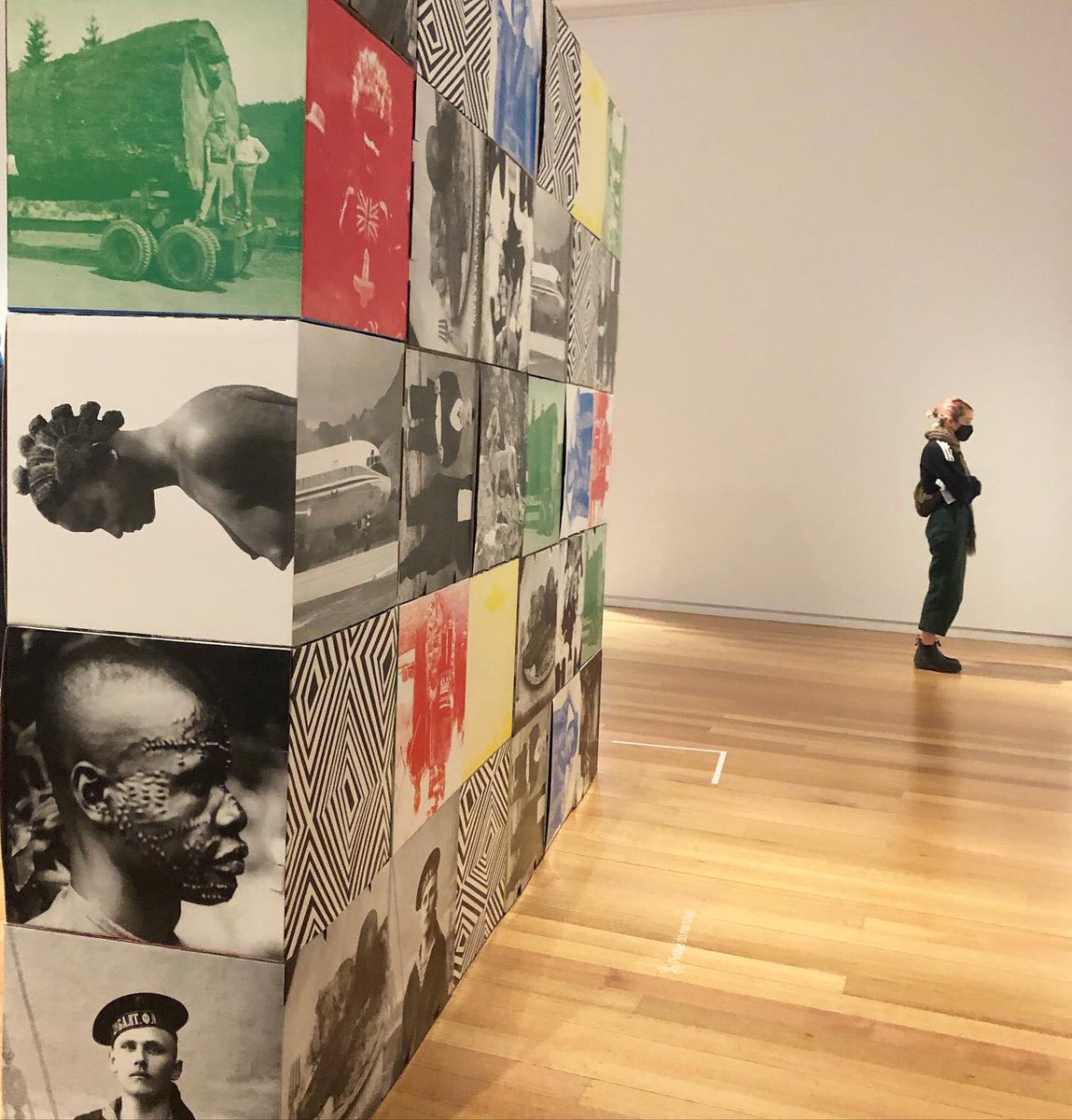 jacq_moon's tweet photo. The brilliant work of Wiradjuri artist Brook Andrew at the @geelonggallery is well worth the trip to Wadawurrung Country https://t.co/gP780mcWhn
