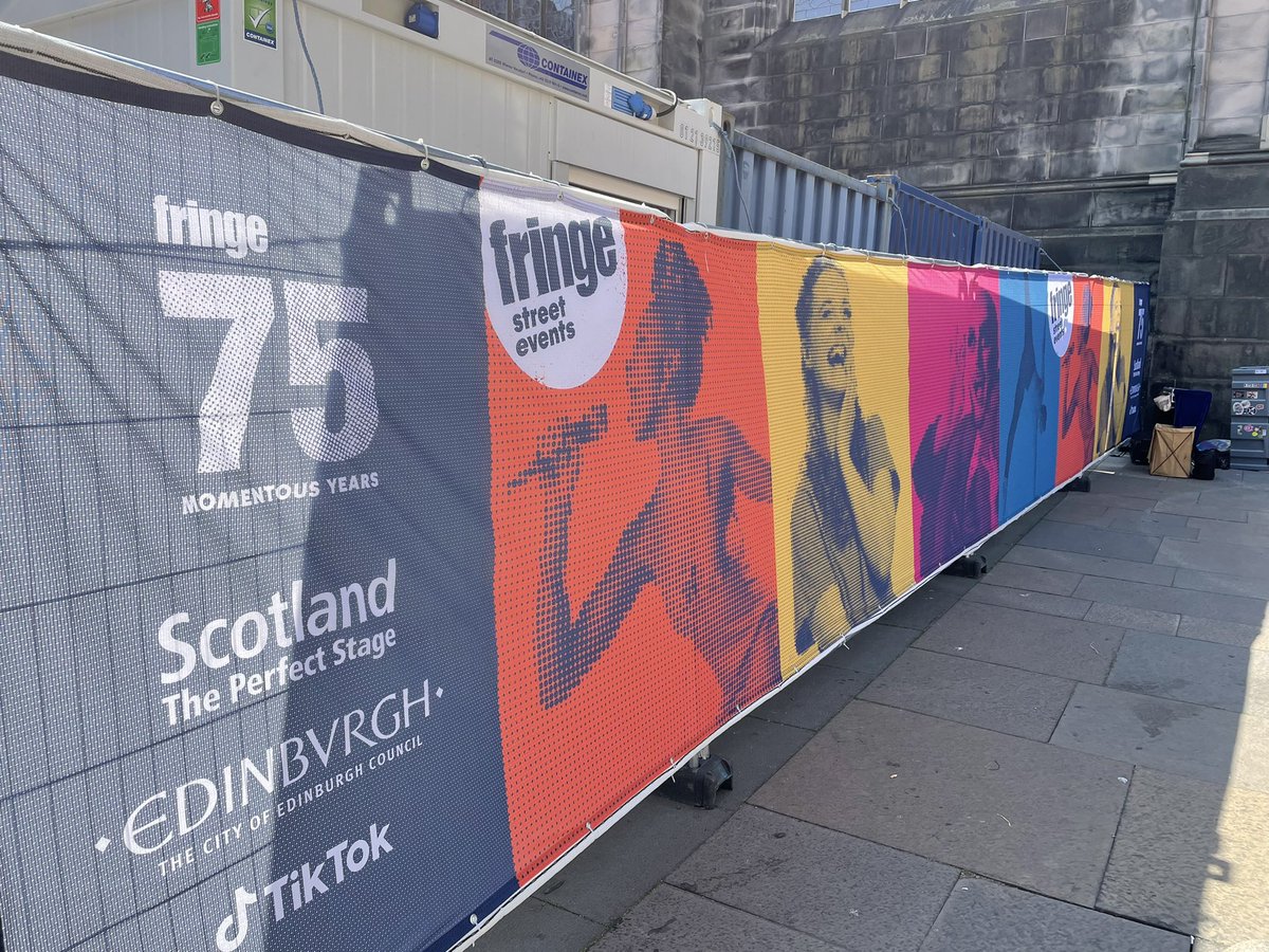 hayneconsult's tweet photo. Being wowed by #Edfringe theatre, circus, poetry, comedy &amp; cabaret so many great shows. Particular highlights #runners #lukewright plus so much more https://t.co/LdN1WHx9Mm