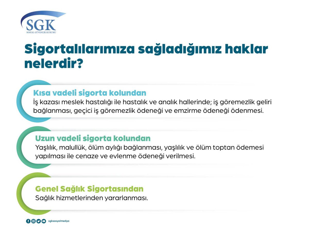 Sigortalılarımıza sağladığımız haklar nelerdir?