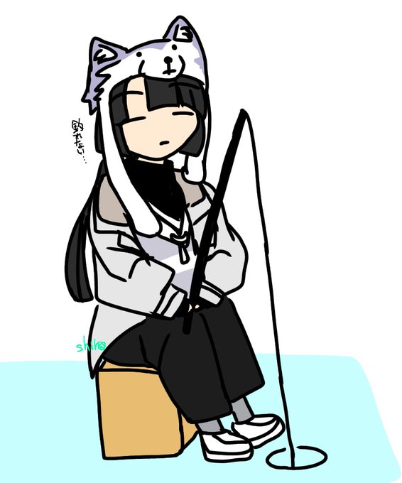 ワカサギ釣りのtwitterイラスト検索結果