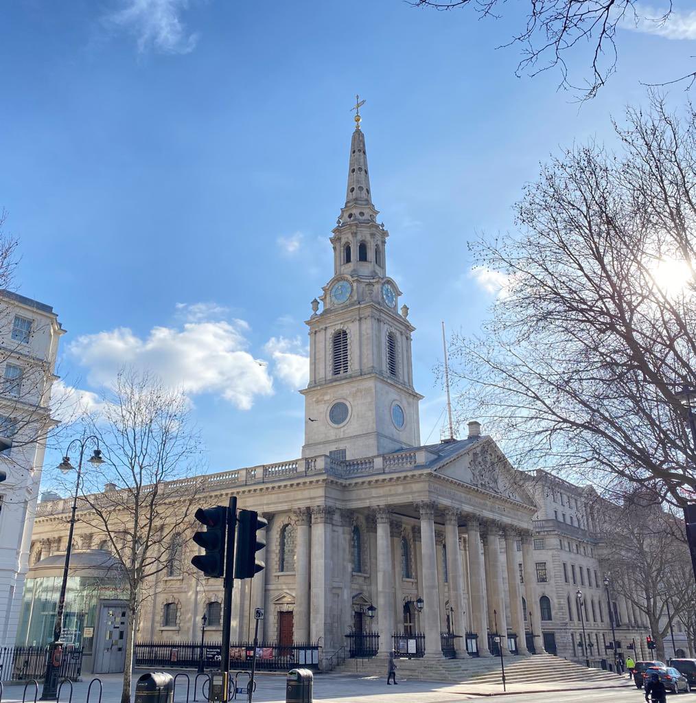 Some excellent bell ringing <a href="/smitf_london/">St Martin-in-the-Fields</a> this morning before the morning service to wish one of our band members a happy birthday! 😁