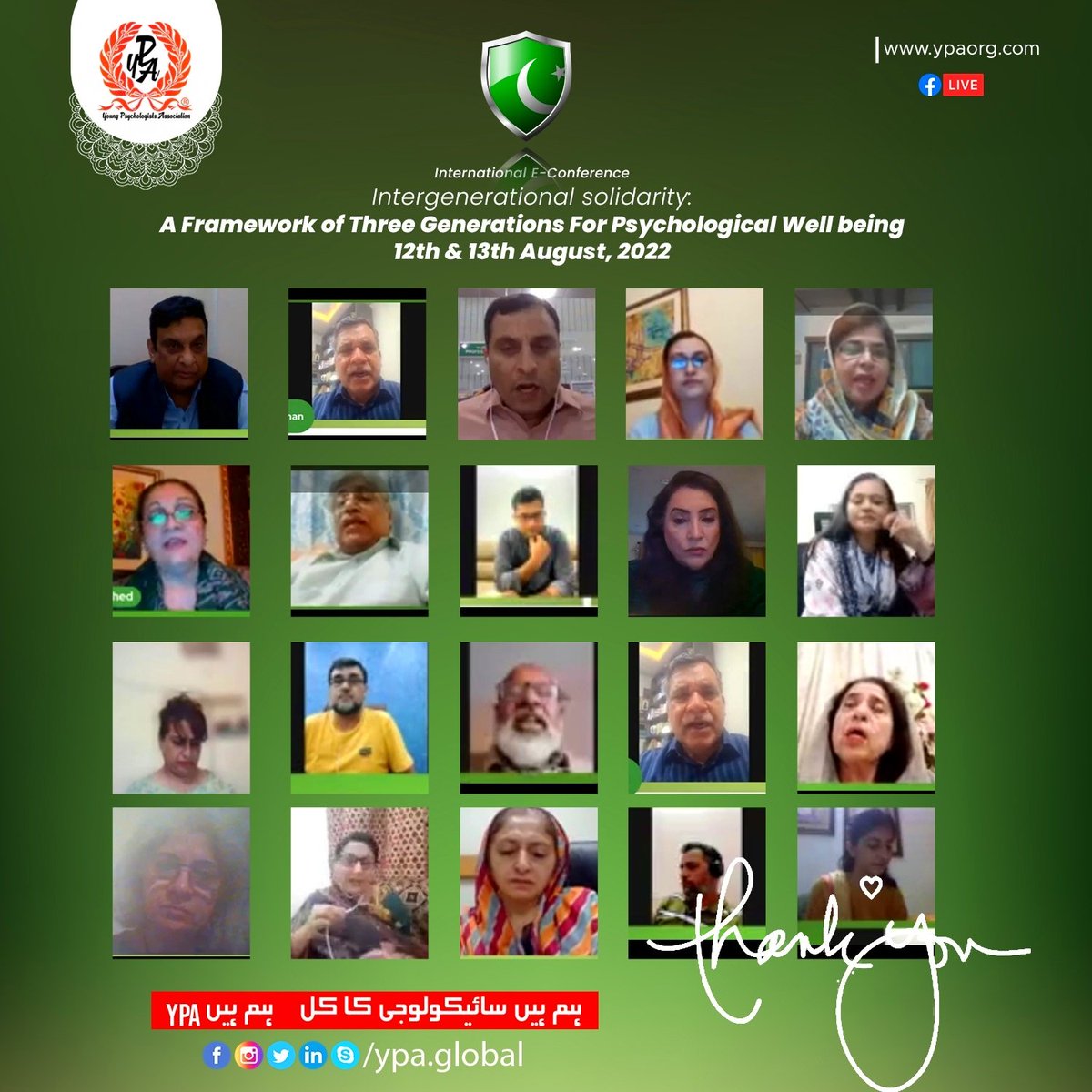 YPA_Global's tweet photo. "We cannot be separated in interest or divided in purpose. We stand together until the end."
#intergenerationalsolidarity
#psychologicalwellbeing
#Youthinternationalday
#Ypa #independenceday
#virtualconference
#HumHeinPsychologyKaKaal 
#Humheinypa
#YPA_GLOBAL https://t.co/BdOHHLh6fs