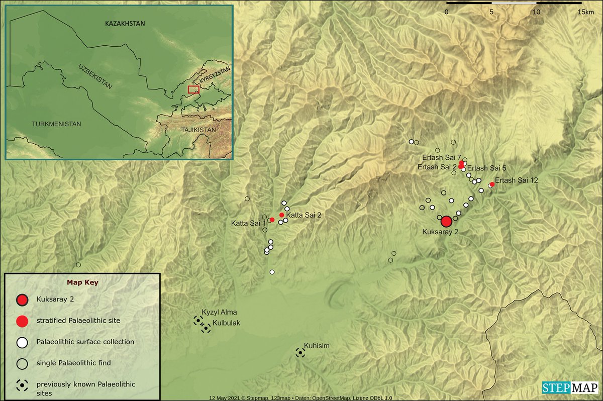 OyatsuMaster's tweet photo. 2022年8月13日
#考古学のおやつ 1/3
#Uzbekistan #Tian_Shan #Chatkal_Range #Куксарай_2 #Kuksaray_2 #Middle_Palaeolithic #Initial_Upper_Palaeolithic
#ウズベキスタン 、 #天山山脈 の西麓、 #チャトカル山脈 にある #ククサライ2遺跡 で、……→
[Cambridge Core (@CambridgeCore)] https://t.co/EpmY9iCnUd