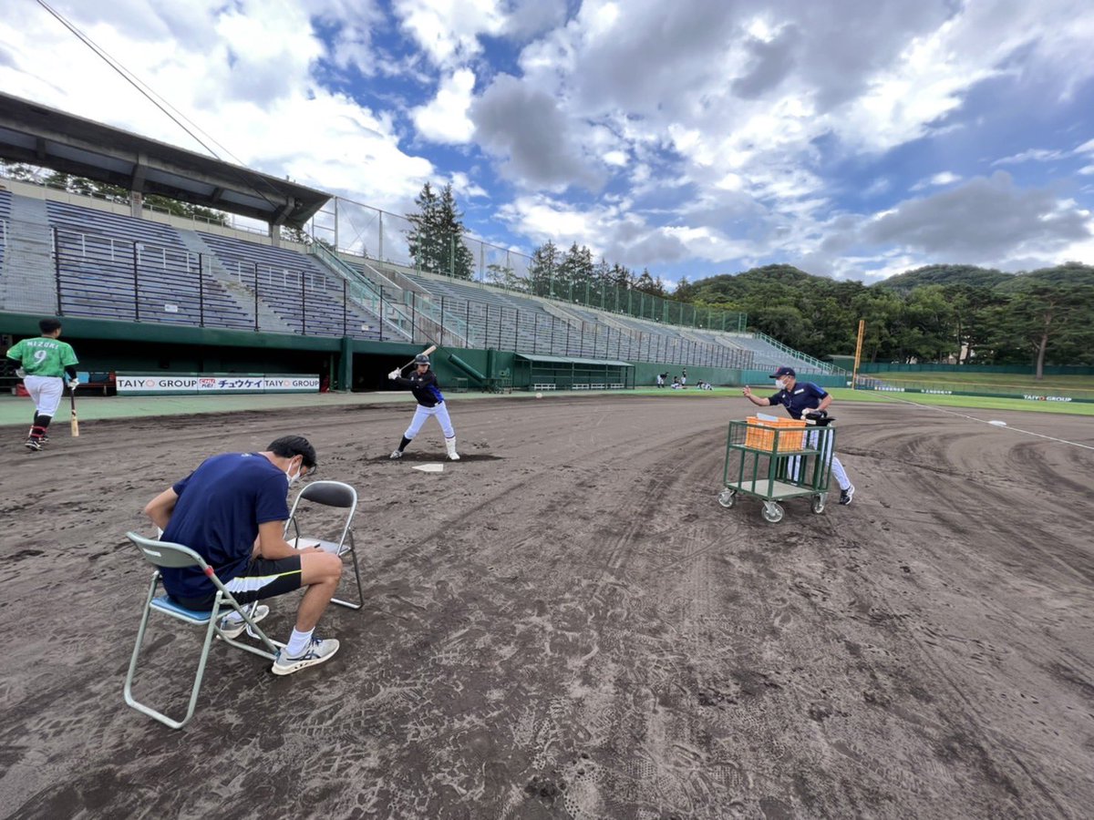 analystteamRAUD's tweet image. 皆さんこんにちは🔅
野球アナリストチーム【RAUD】です⚾️

本日、北海道地区Jr.ジャパン代表候補合宿にて、選手の測定を行いました！
天候に恵まれた中で測定を終えることができました☀️

次回は東海地区にて測定を行います！

#RAUD
#RapsodoBaseball
#BLASTBASEBALL