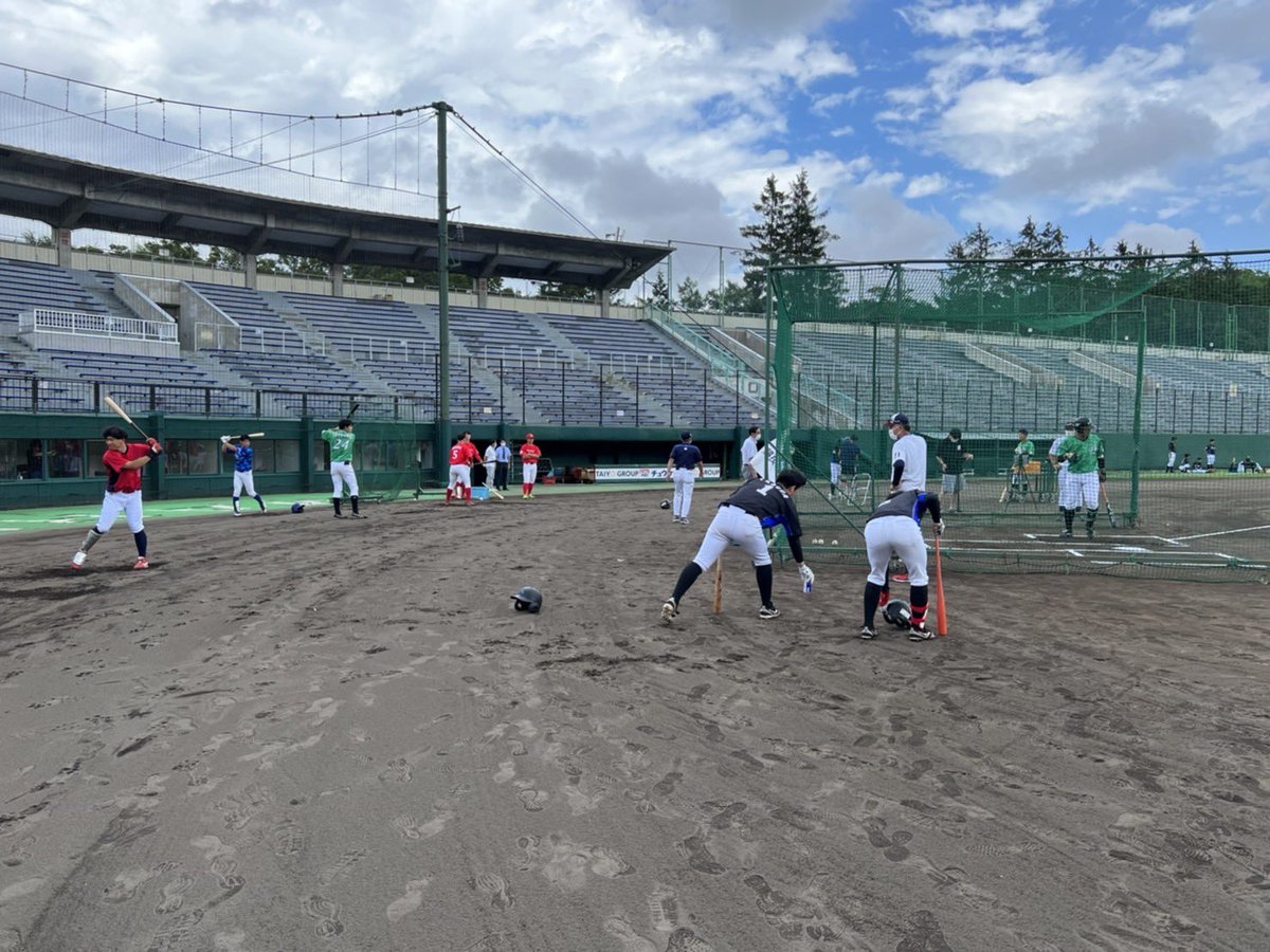 analystteamRAUD's tweet image. 皆さんこんにちは🔅
野球アナリストチーム【RAUD】です⚾️

本日、北海道地区Jr.ジャパン代表候補合宿にて、選手の測定を行いました！
天候に恵まれた中で測定を終えることができました☀️

次回は東海地区にて測定を行います！

#RAUD
#RapsodoBaseball
#BLASTBASEBALL